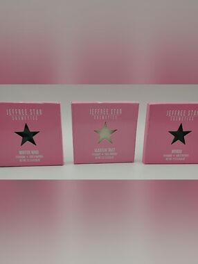 3-Jeffree Star Glamour Shot Eyeshadow In Glamour Shot, Weirdo, & Winter Wind